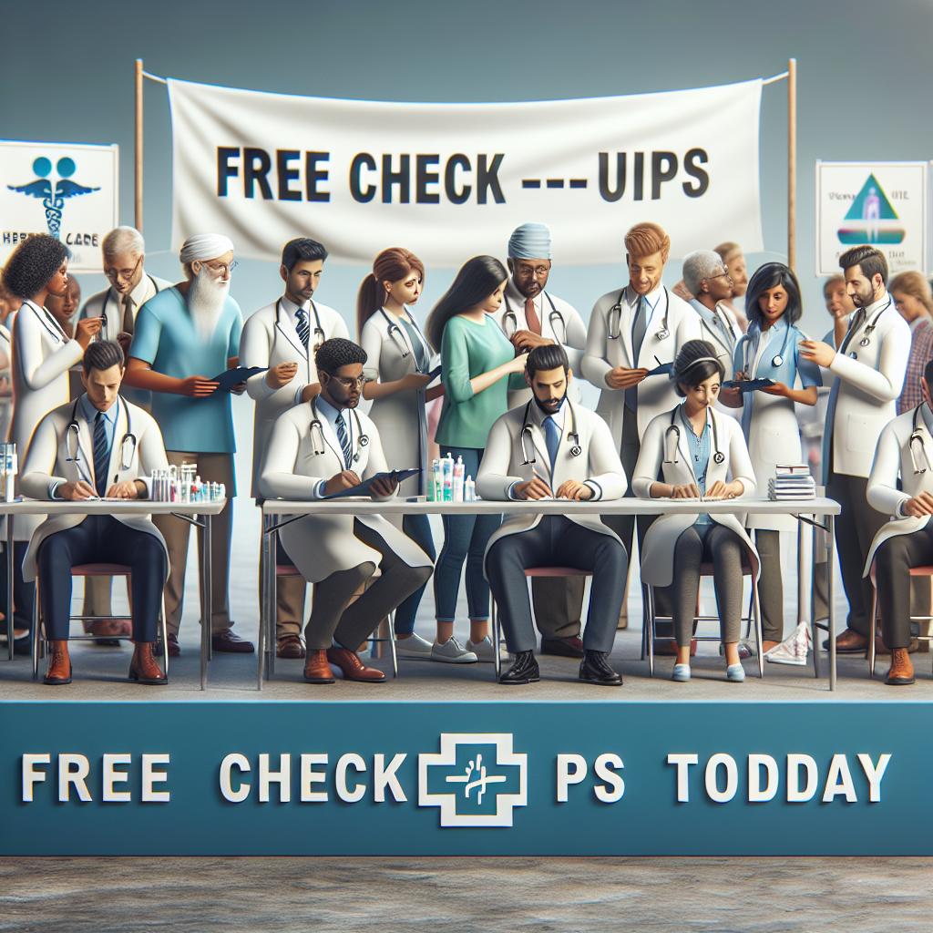 Doctors offering free check-ups