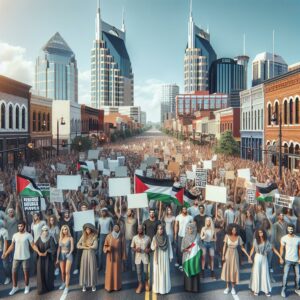 Pro-Palestinian Rally in Nashville