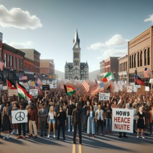 Pro-Palestine protest in Nashville