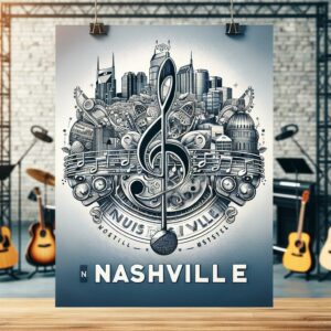 Nashville music label logo