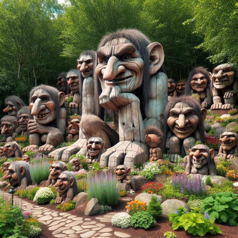 Summer Magic Giant Troll Sculptures Enchant Cheekwood Estate & Gardens