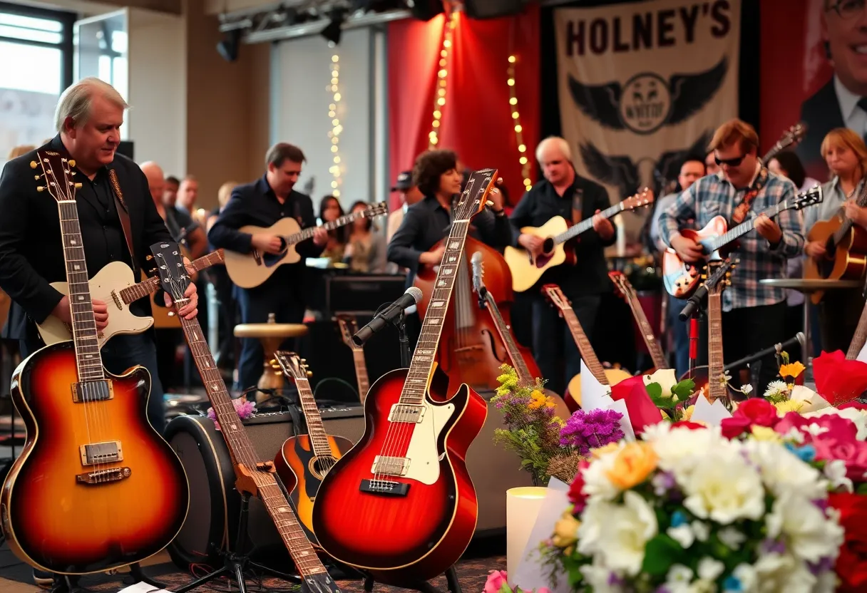 Memorial tribute for Ben Vaughn in Nashville