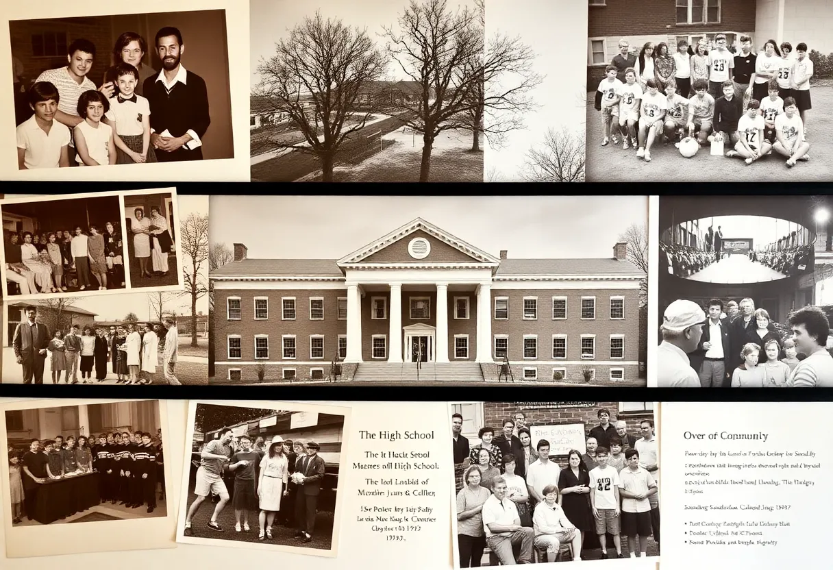 A historical collage of Father Ryan High School celebrating 100 years.