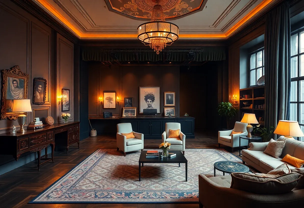 Interior of Nashville Music Loft featuring performance stage