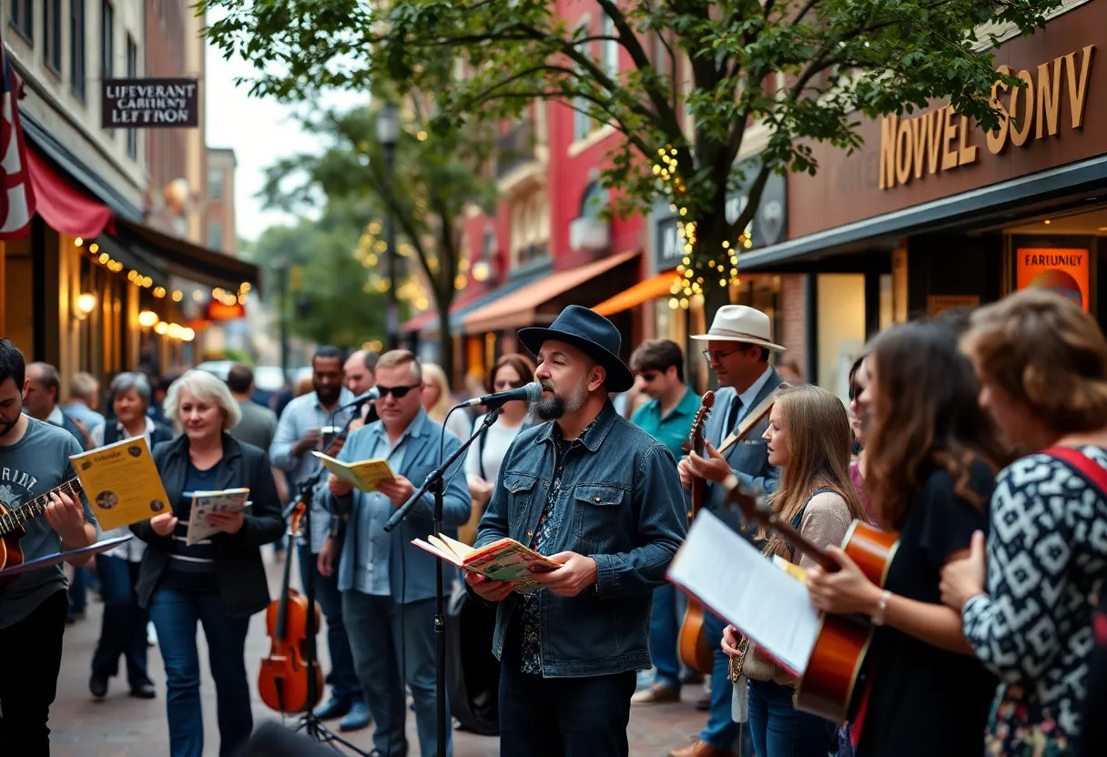 Local poets performing in Nashville