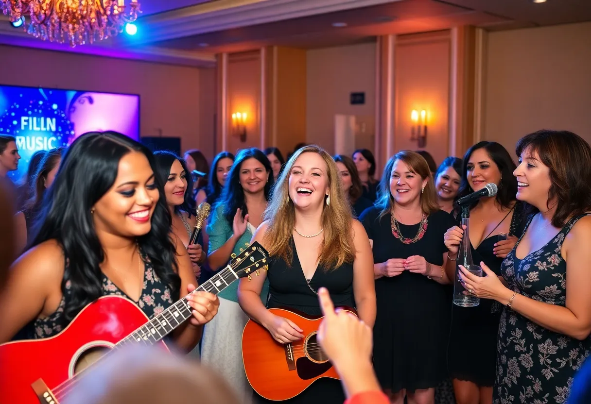 Celebration of women in music at Rising Women on the Row ceremony