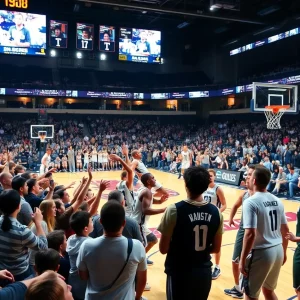 Vanderbilt Women's Basketball team in action during a game