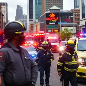 First responders in Nashville showcasing the spirit of the city