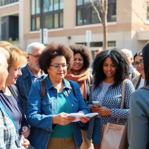 Residents participating in Columbia 101 program activities