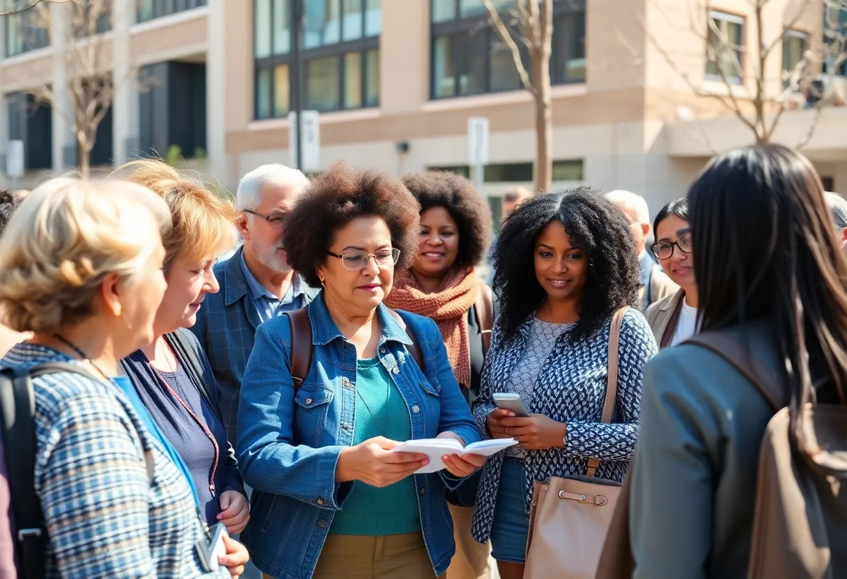 Residents participating in Columbia 101 program activities