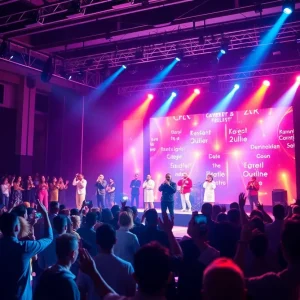 Artists performing at the Grammy Awards