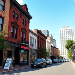 Historic buildings in Nashville associated with the Civil Rights Movement during Black History Month.