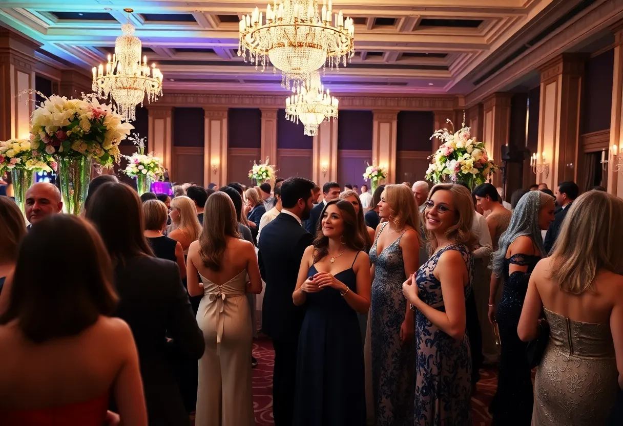 Attendees at the Nashville Heart Gala enjoying the event