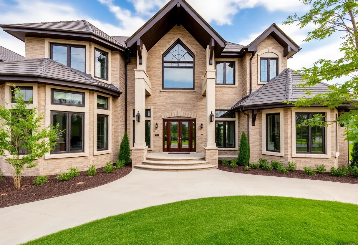 Beautiful luxury home in Nashville with stunning architecture