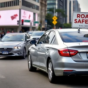 Scene of a road rage incident in Nashville