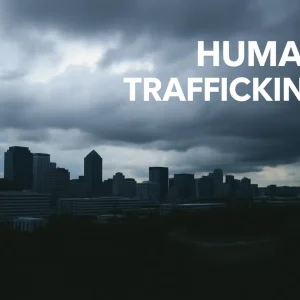 Nashville skyline symbolizing the fight against sex trafficking