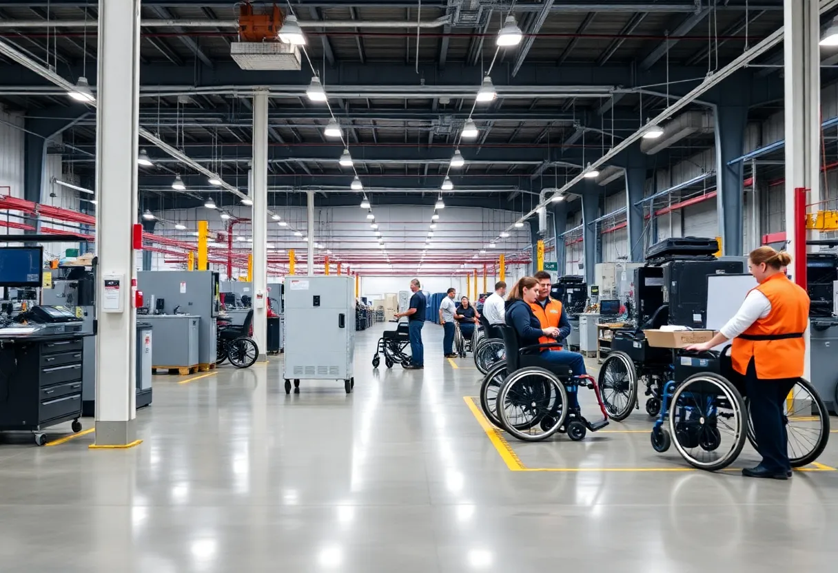 Permobil Manufacturing Facility