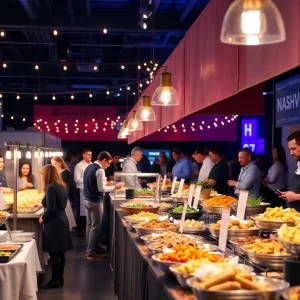 Culinary event showcasing chefs and local food in Nashville