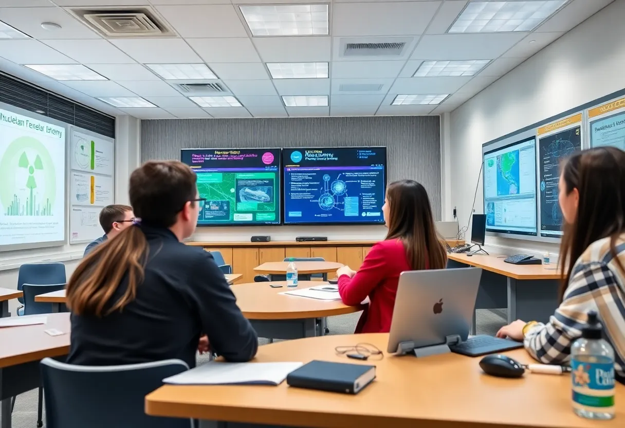 Tennessee Tech Nuclear Engineering Classroom