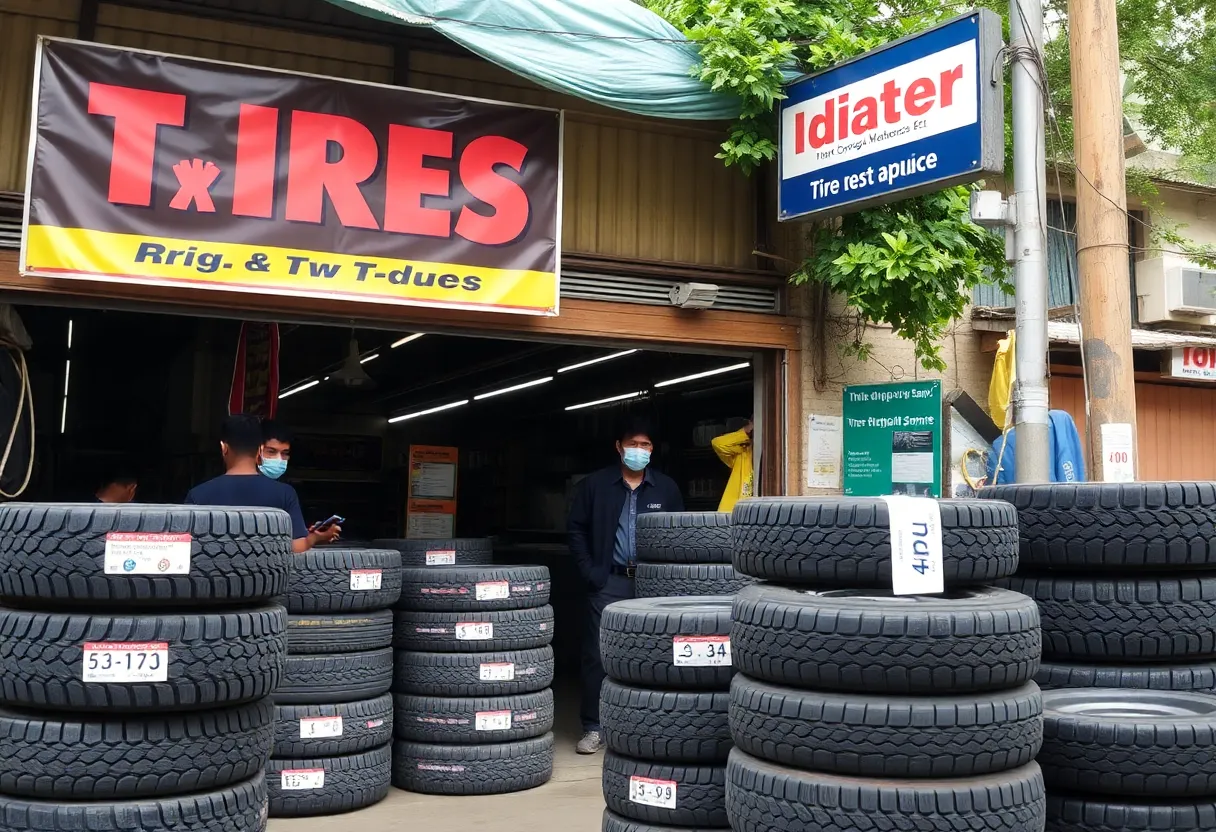 Tire Shop Adapts to Trade Changes