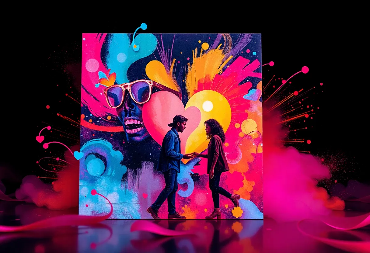 Artistic representation of Lucy Dacus's album cover for 'Forever Is a Feeling'