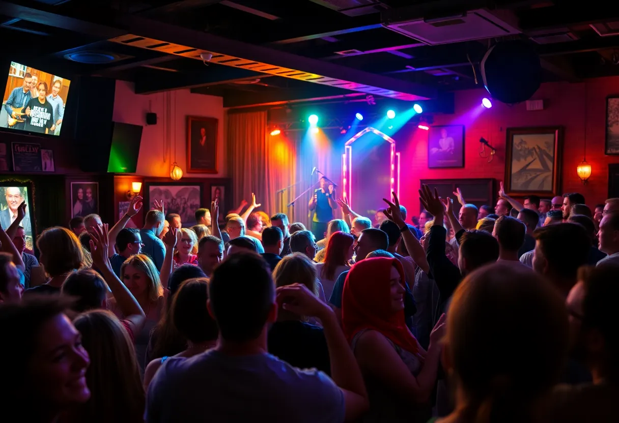 Crowd enjoying a live concert at City Winery in Nashville