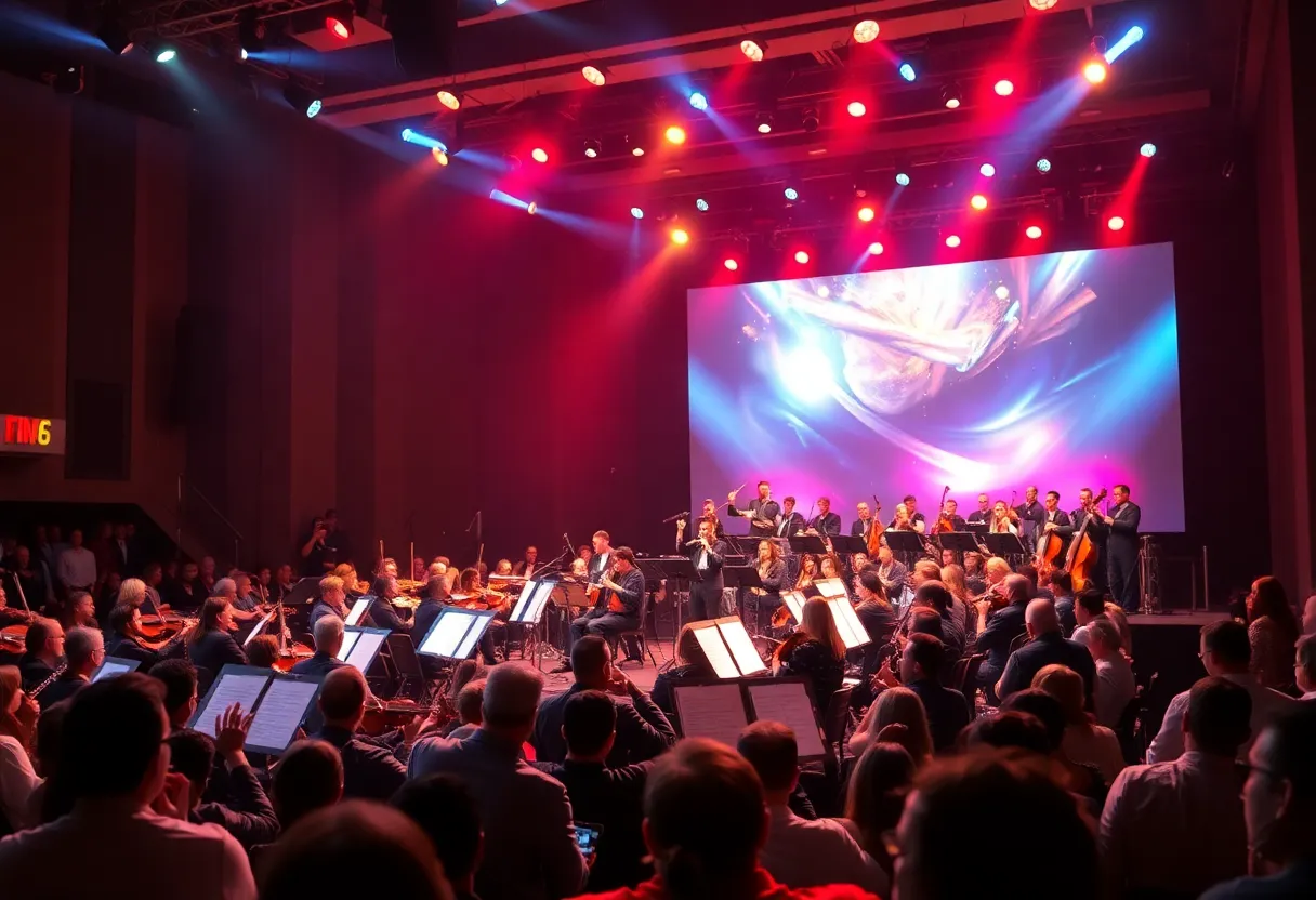 Audience enjoying a live performance by the Nashville Symphony