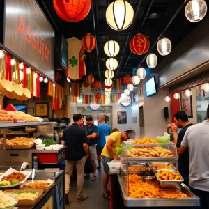 A variety of delicious street food dishes from Nashville's immigrant chefs.