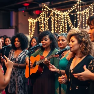 Celebration of women in music at the Rising Women on the Row event.