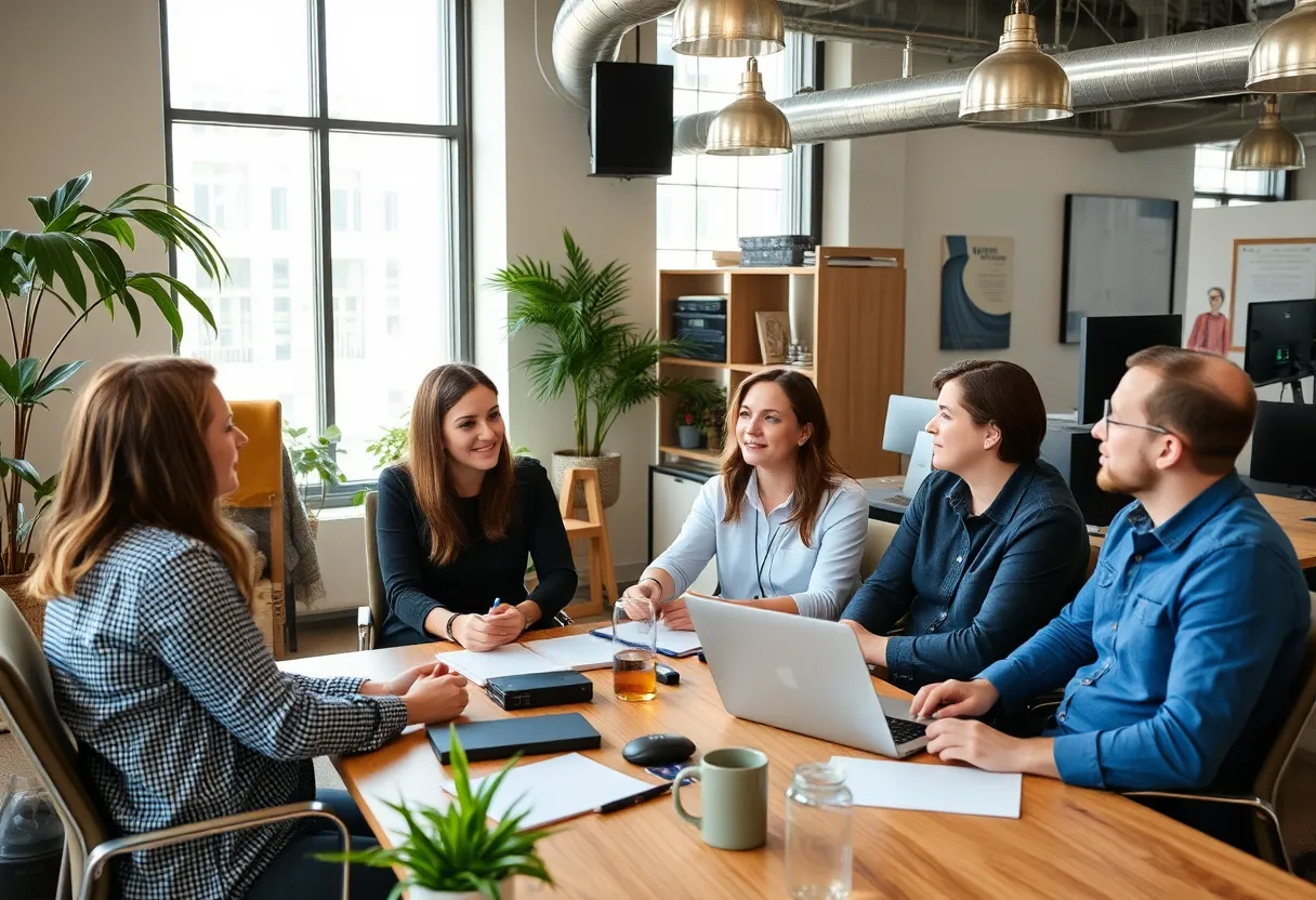 Sacks & Co. team members collaborating in Nashville