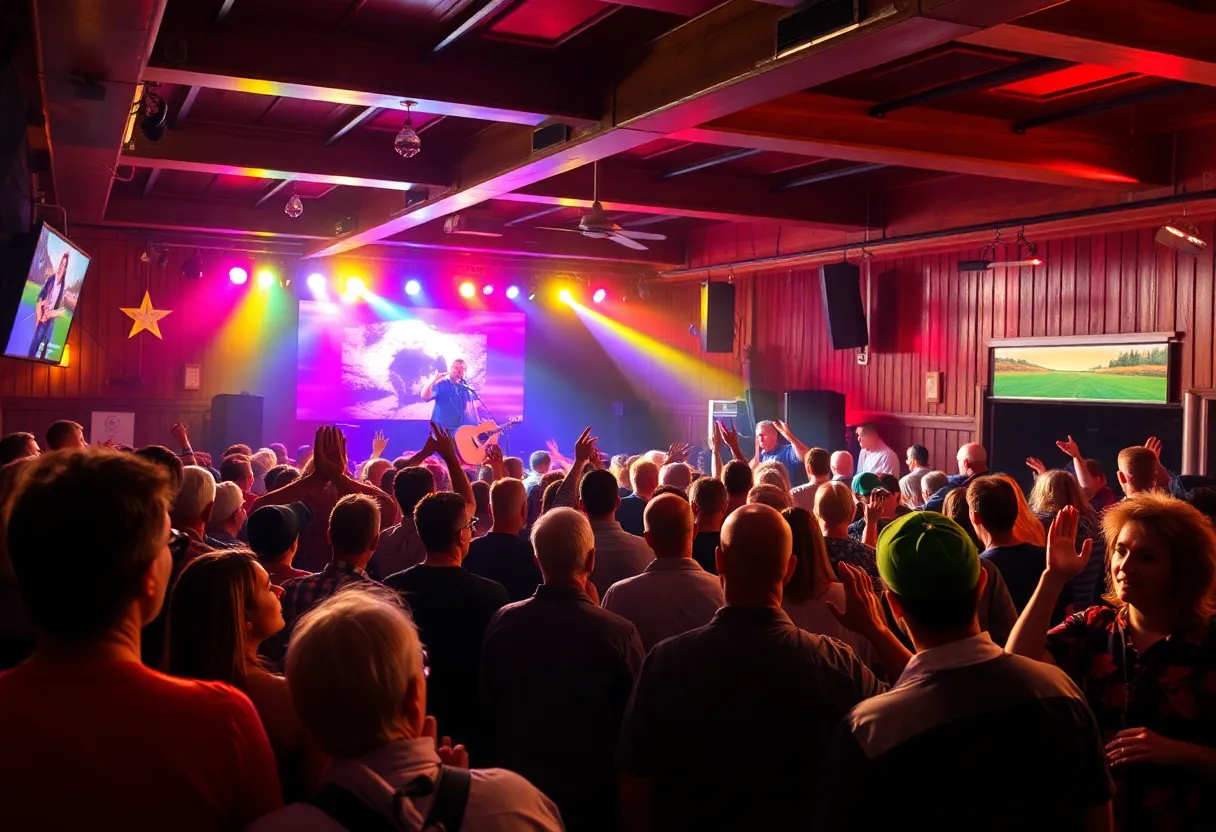 Concert scene celebrating Ashley Monroe's 10 years of 'The Blade'