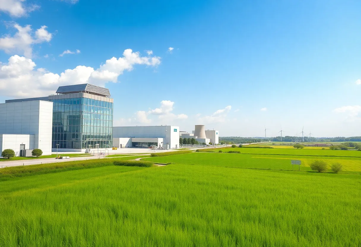 Power Plant Emphasizing Clean Energy