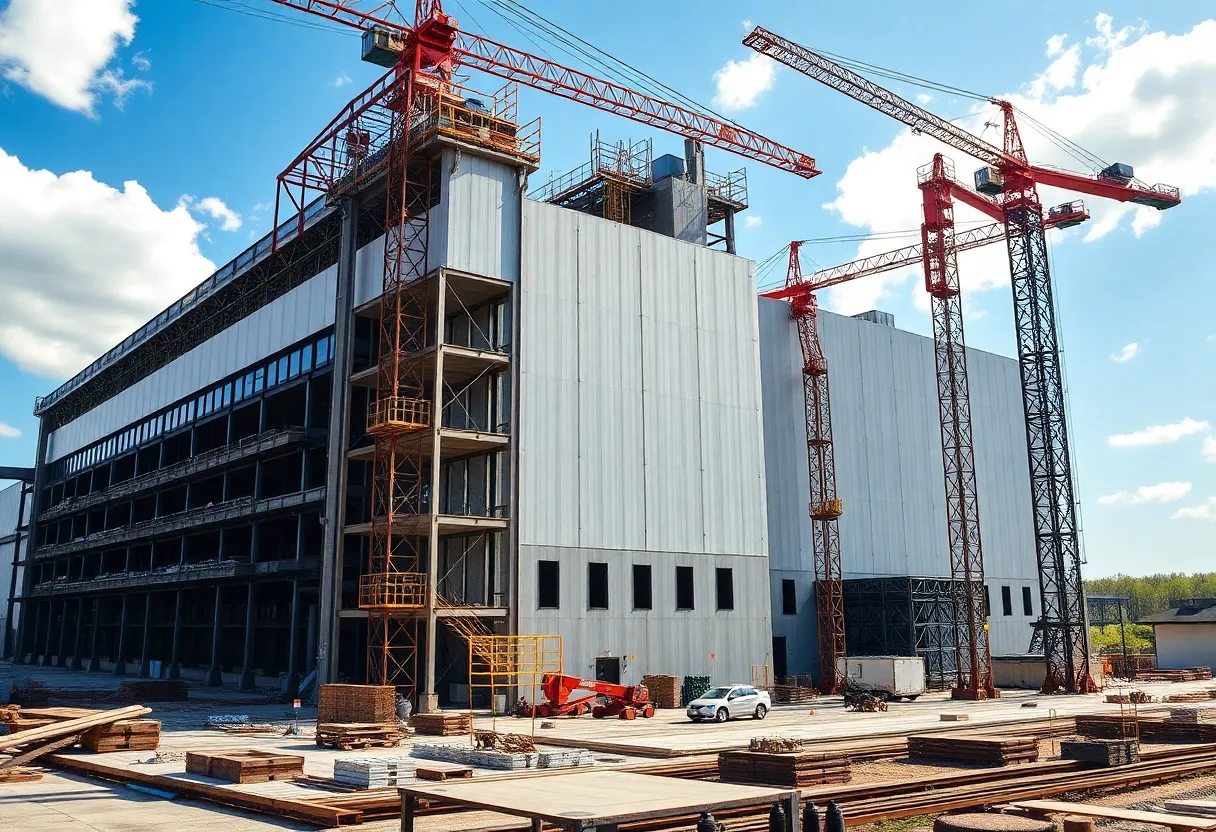 LG Chem Nashville Factory Construction