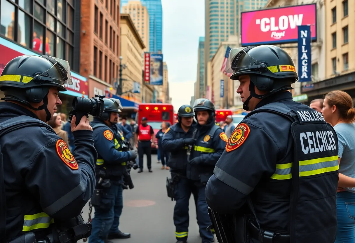 9-1-1 Nashville Filming Set