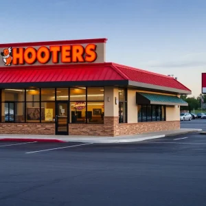 Closed Hooters Restaurant in Tennessee