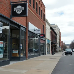 Closed Businesses in Downtown Knoxville