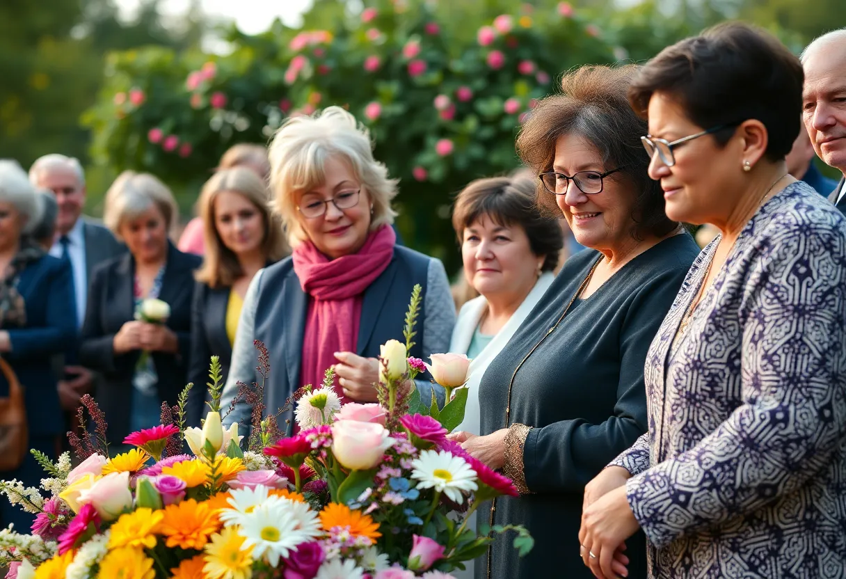 Memorial gathering in honor of Judith Fingerle Simmons