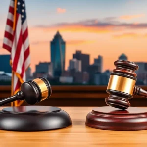 Courtroom setting focused on immigration law in Nashville