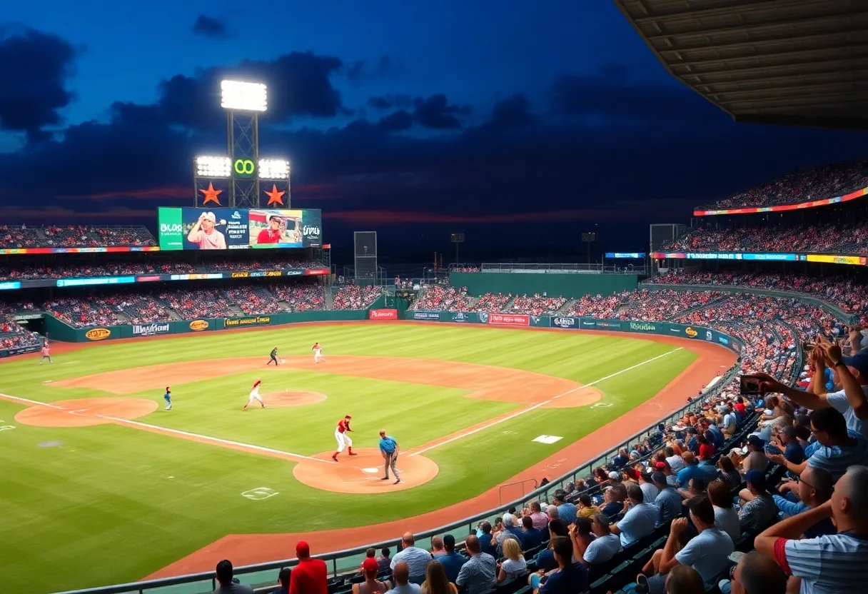 Nashville Sounds players celebrating a doubleheader victory against the Gwinnett Stripers.