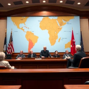 Supreme Court justices discussing immigration issues