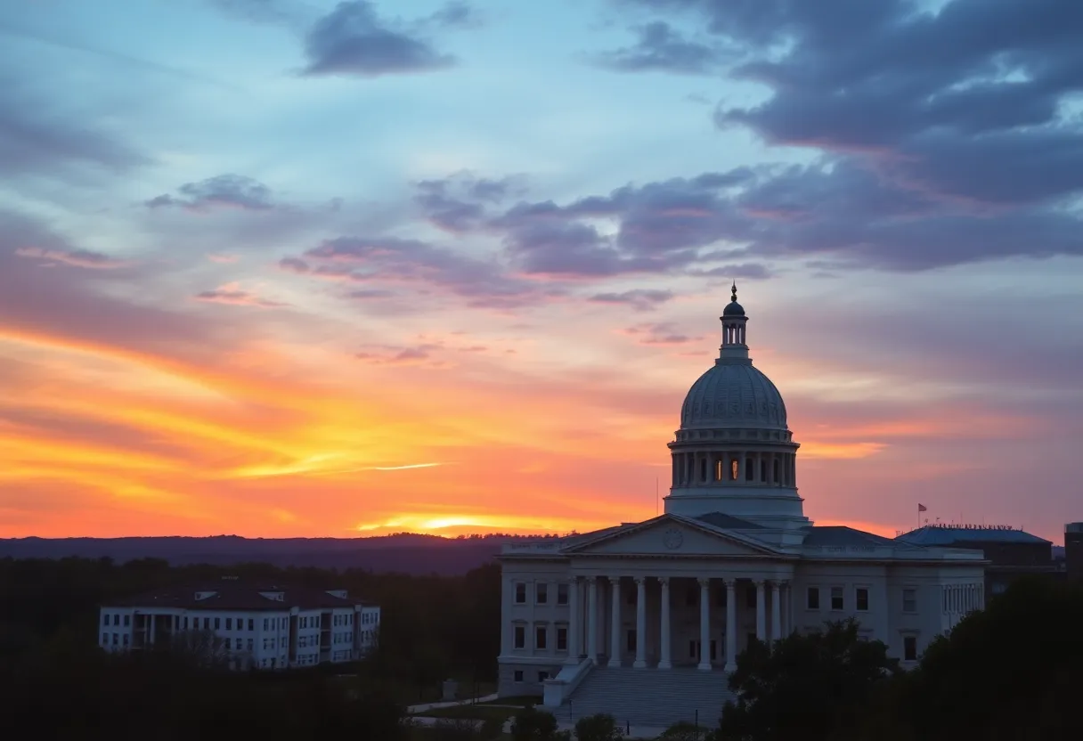 Symbolic representation of political change in North Carolina