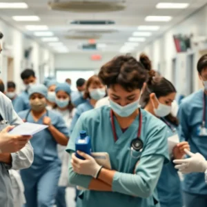 Busy hospital operations at Vanderbilt University Medical Center