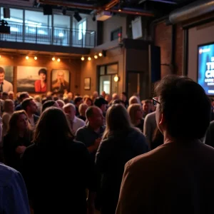 Audience engaging in a live event for Dateline in Nashville