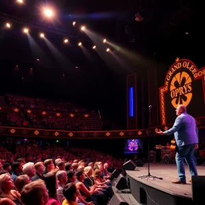 Eric Blankenship performing at Grand Ole Opry