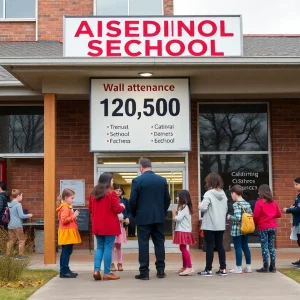 Students in a classroom discussing attendance policies amidst parental concerns.