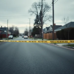 Police investigation in Nashville neighborhood