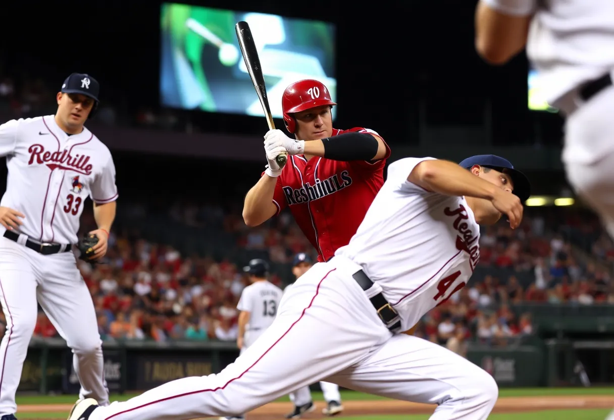 Nashville Sounds baseball game against the Memphis Redbirds