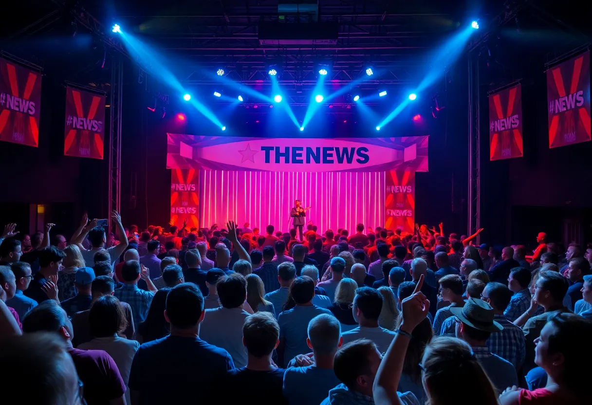 Audience at NBC Dateline live event in Nashville