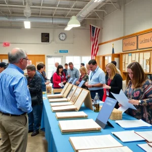 Community members at the Davidson County Register of Deeds Office Open House