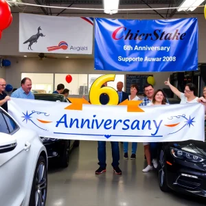 Detailed Automotive 6th Anniversary Celebration